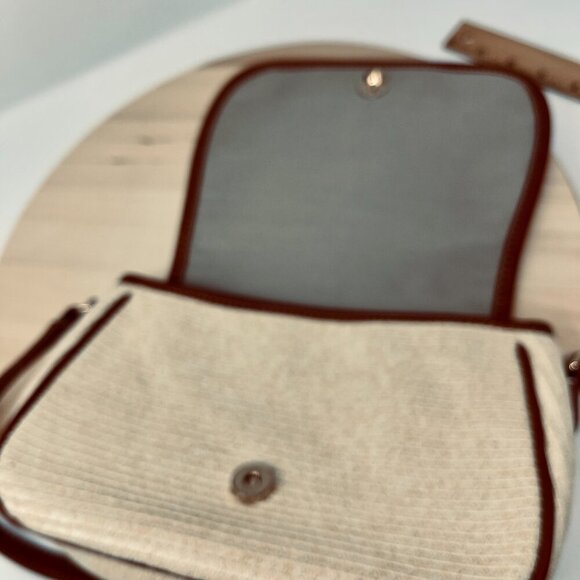 Talbots CROSSBODY BAG PACKABLE Paper-Straw - Picture 10 of 14